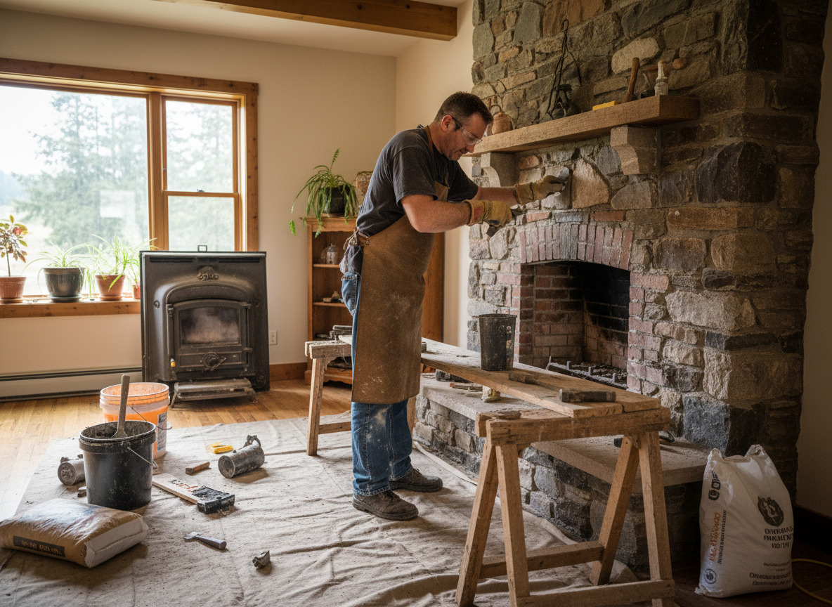 Fireplace Restoration in Gresham, OR